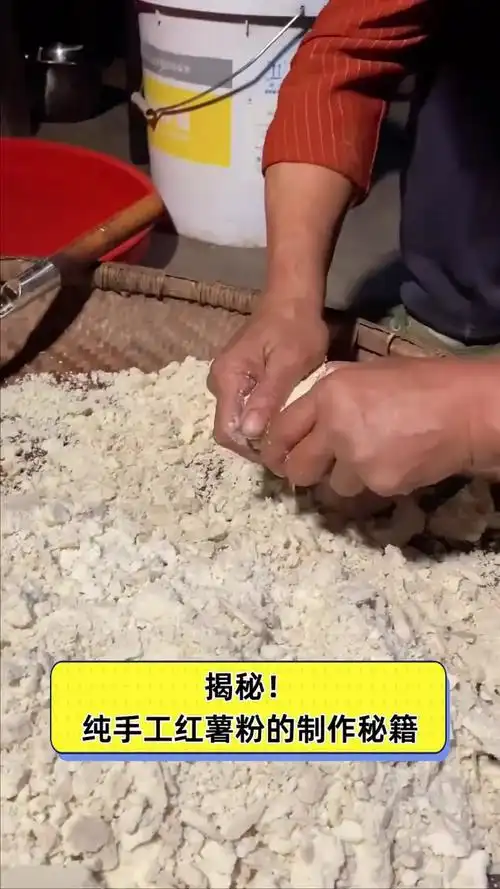揭秘!纯手工红薯粉的制作秘籍