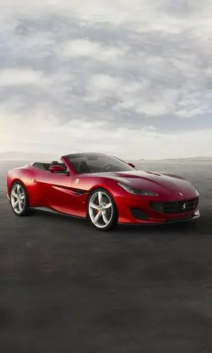 最新款法拉利 portofino豪华敞篷版跑车高清手机壁纸