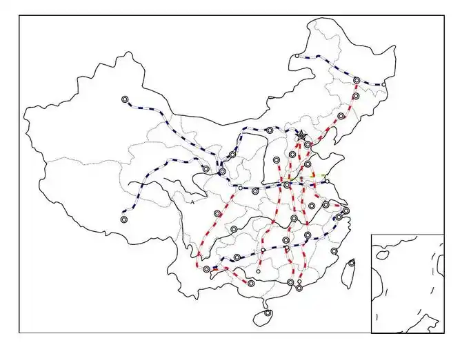 中国的铁路干线ppt