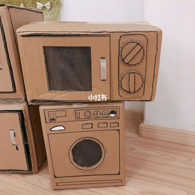 幼儿园环境分享之多变的纸箱