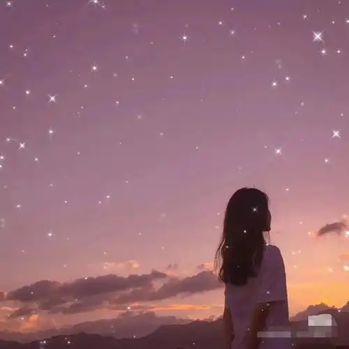星空女生头像
