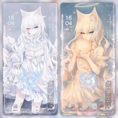 猫耳异瞳的少女-candle,真的太好看了,是我心目中的纯欲天花板78纯