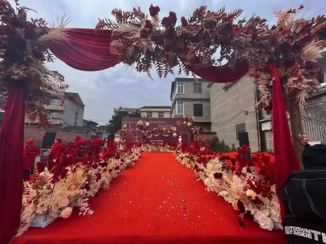 11月22号丰城桥东农村婚礼现场花絮