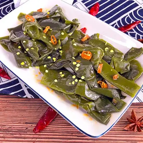 买2包送1包1包228g网红零食海带结香辣味爽口带劲开胃即食小吃