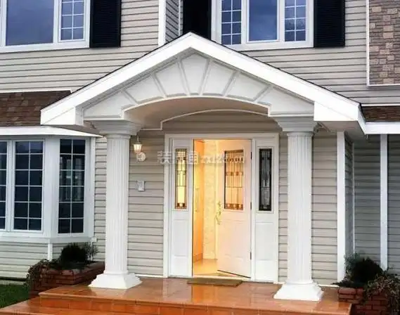 装修小白不得不知的别墅入户门头设计注意事项