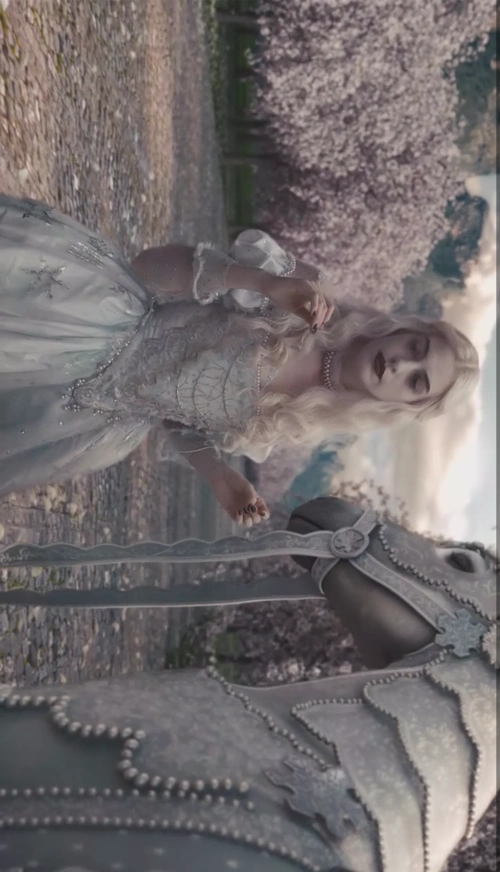 爱丽丝梦游仙境1 白皇后 马儿侵删致歉