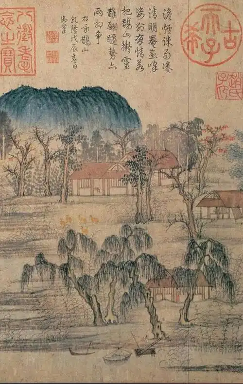 赵孟頫的名作鹊华秋色图到底有没有画错