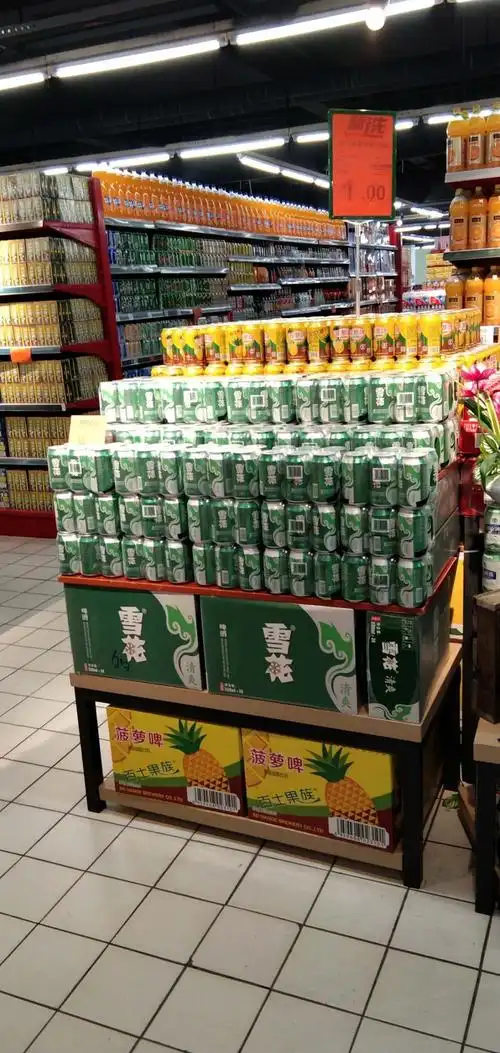 崇阳店啤酒节陈列照片