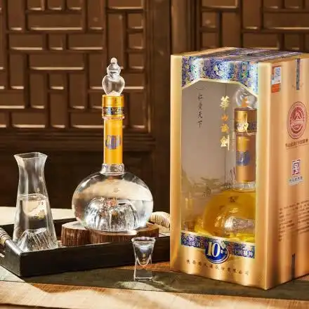 52度西凤酒华山论剑10年珍酿 凤香型绵柔白酒 宴请自饮送礼访友500ml*