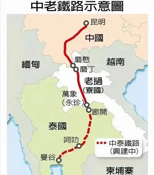 中老铁路开通后的成果,让东南亚抢着和中国一起修铁路|老挝_新浪财经