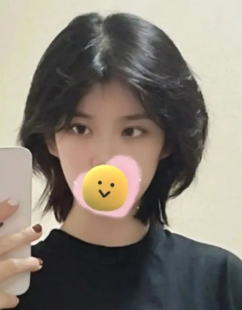 日系高层次少女感短发 设 鲻鱼头狼尾 96整体发型是高层次的～会让