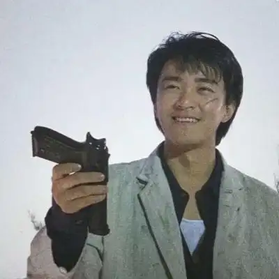 周星驰网图头像高清复古港风周星驰图片头像