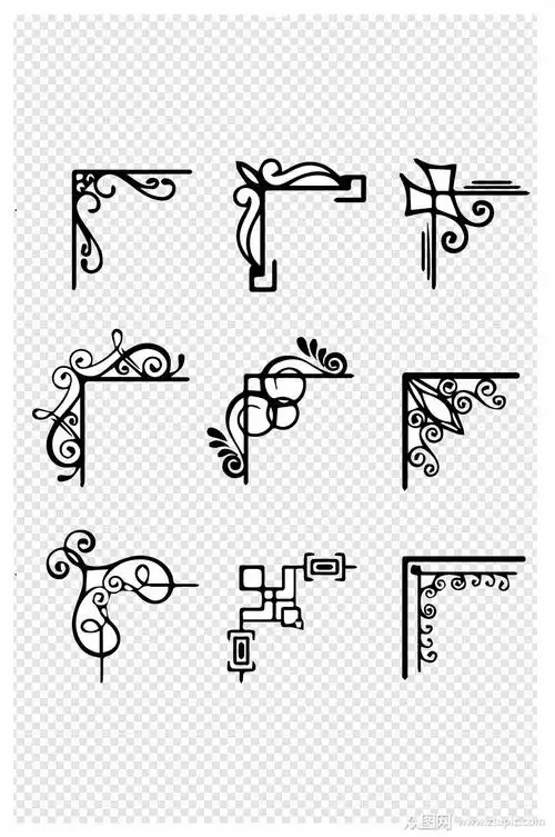 边框元素欧式边框装饰框架纹理边框模板下载-编号1620547-众图网