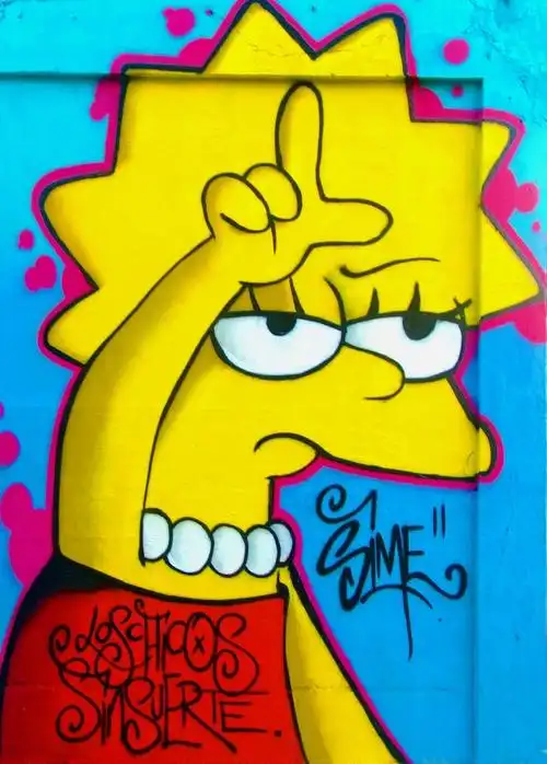 涂鸦失败者莉萨辛普森