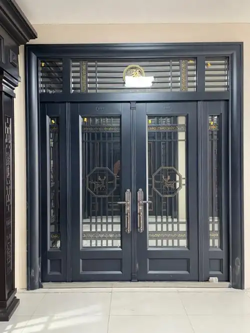 农村自建房大门都这么好看了吗