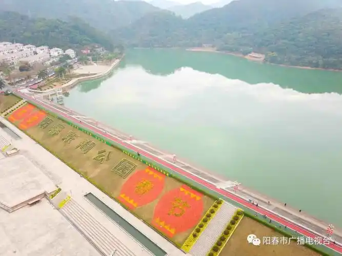 阳春市市区东湖公园环湖路即将全新开放