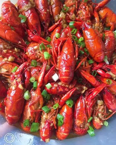 梅梅梅梅梅宝做的橘丽丝的蒜蓉小龙虾