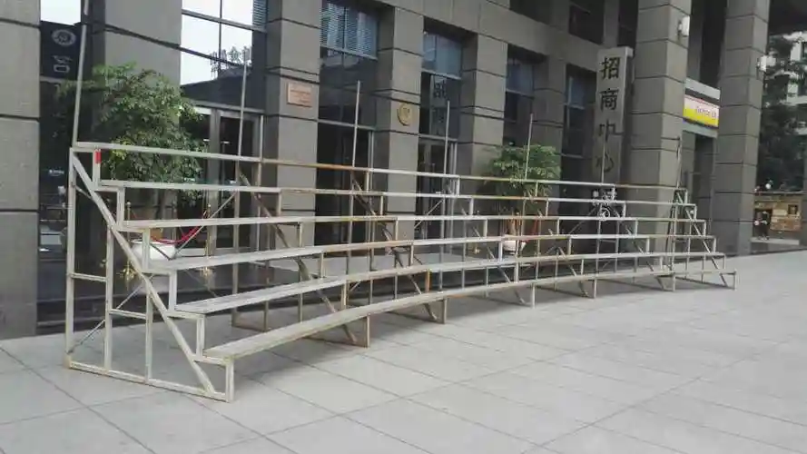 合影站架租赁适合505000人的超大型合影拍摄