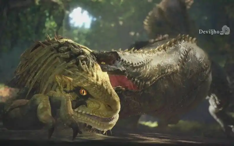 《怪物猎人:世界》猎捕系列怪物之大贼龙_哔哩哔哩 (゜-゜)つロ 干杯