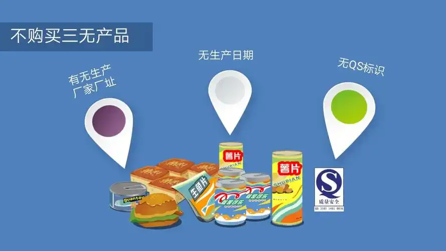 校门口,美食多,三无产品吃不得.