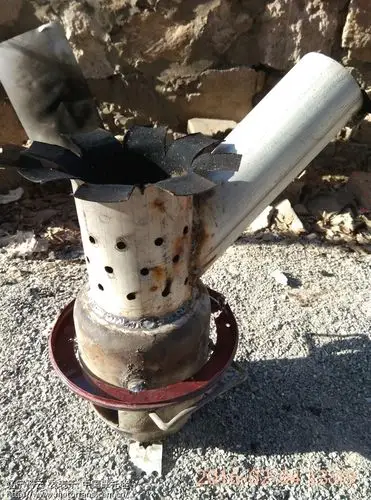 制作大号柴气炉