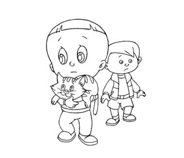 大头儿子简笔画大全大头儿子人物简笔画