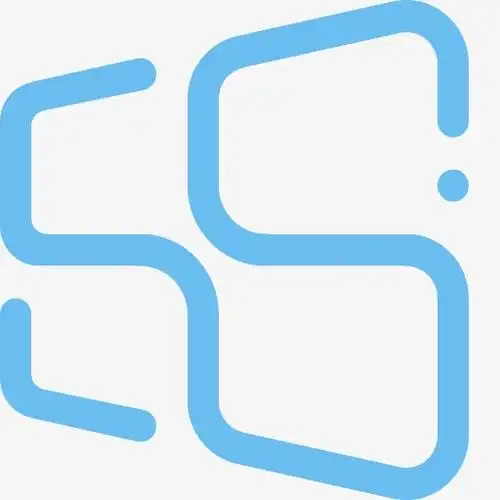 蓝色社会保障保险图标标志元素素材