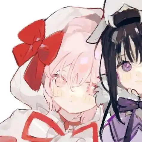 高冷闺蜜头像一左一右动漫 动漫头像图片大全 -【爱个性】