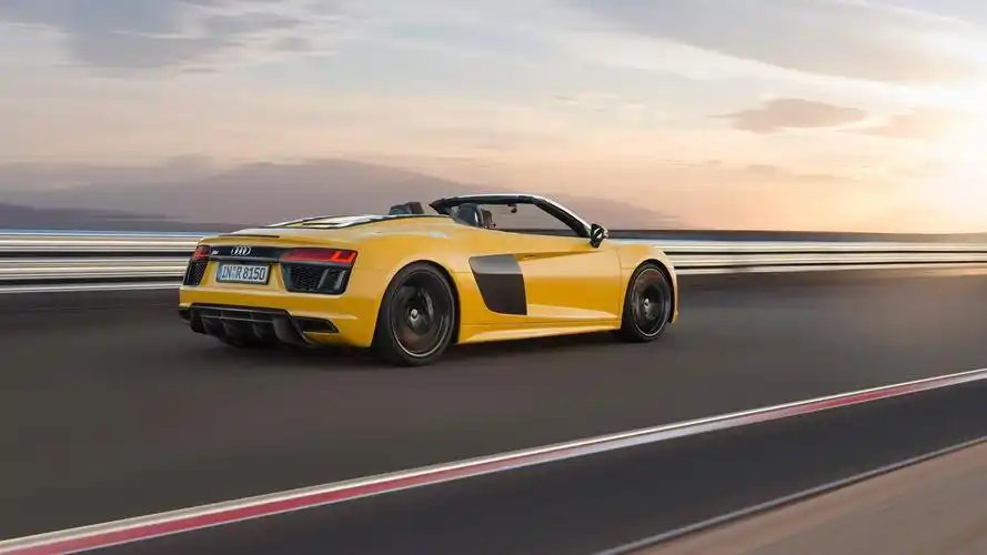 2017 奥迪 audi r8 v10 spyder汽车高清壁纸