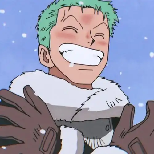 海贼王超话#海贼王##二次元新鲜事#一级颜艺师,精神小伙索隆头像.