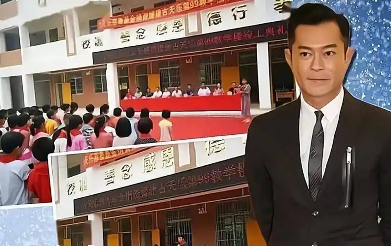 捐了上百所学校的古天乐,远没有想象中的那么简单_网友_风云_小学