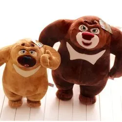 熊大熊二毛绒玩具