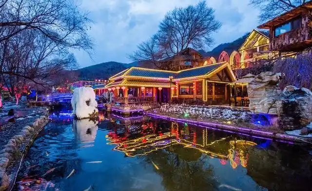 辽宁本溪有一处隐藏在画中的世外桃源,夜景最漂亮,感觉像穿越!