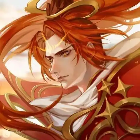 王者帅气的头像高清动漫