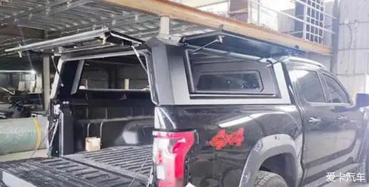 福田火星7火星9皮卡车后箱盖高盖子三开门货箱盖改装