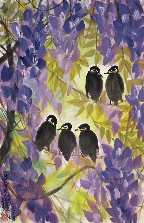 中国国画欣赏国画大家林风眠