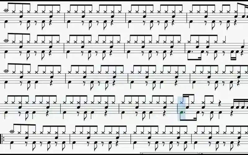 浪子闲话 动态教学鼓谱