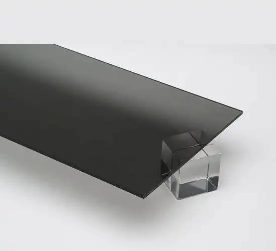 1/8 厚 12x 12 "灰色烟熏 plexi 玻璃丙烯酸板材