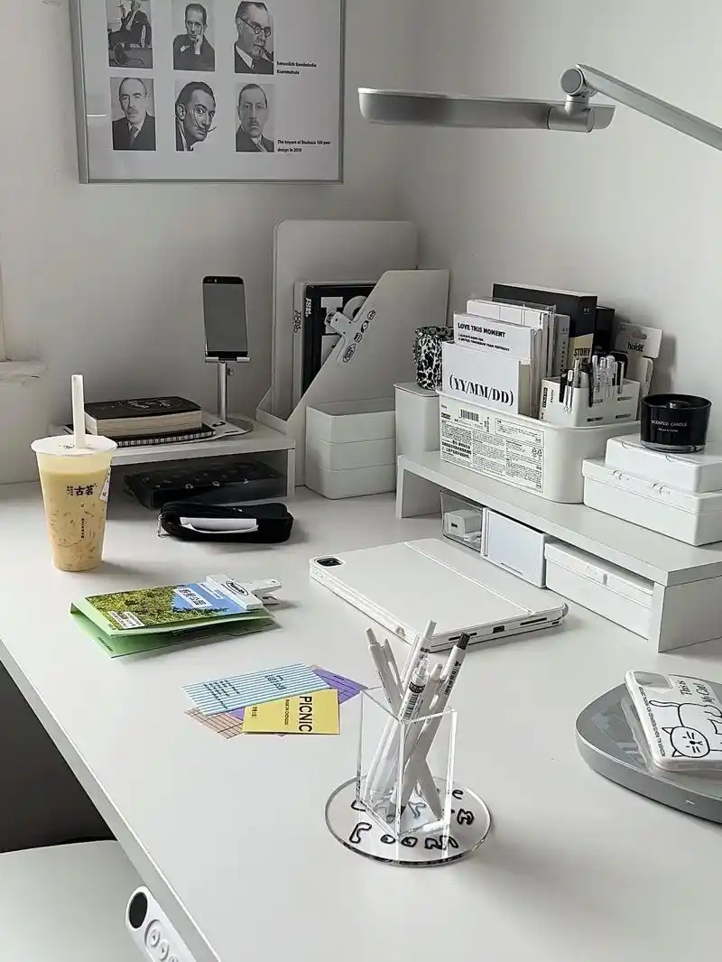 2022年书桌布置合集!#我的书桌 #ins风 #桌面改造 - 抖音