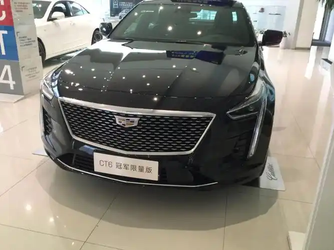 2021款凯迪拉克ct6实车到店黑色涂装获赞配全车多层隔音玻璃