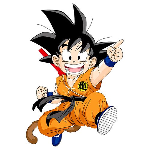 15*10cm七龙珠孙悟空贴纸 动漫卡通装饰笔记本摩托车贴纸汽车贴纸