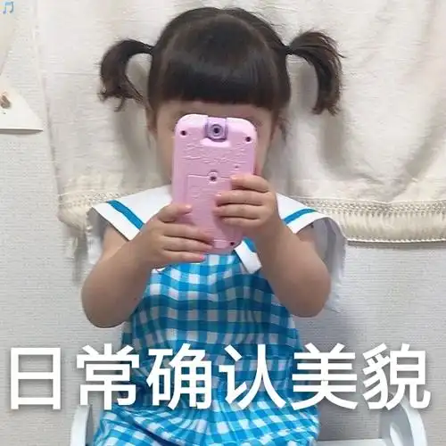 日常确认美貌(罗熙表情包)_罗熙_美貌_日常_确认表情