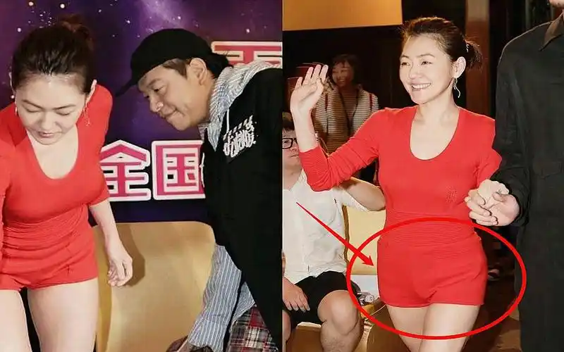小s穿超短裤亮相,不料下半身勒出三角区,难怪陈建州为她着迷!