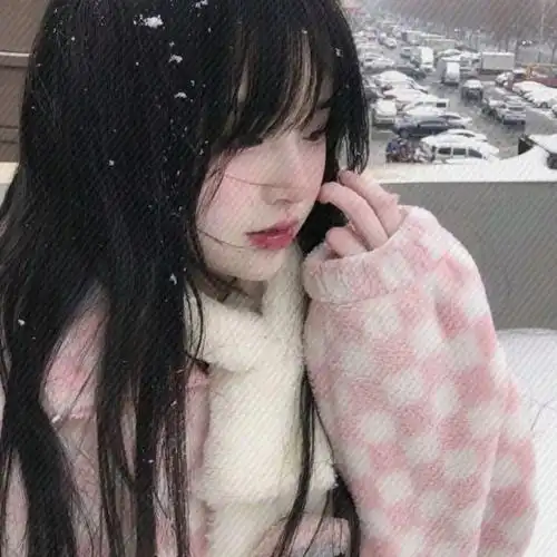 粉色系又甜又仙招桃花的女生头像