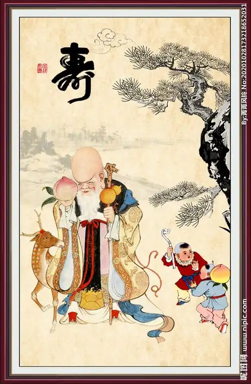 老寿星图片