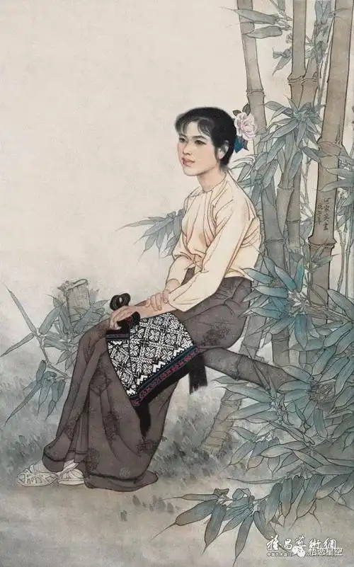 当代著名艺术家何家英|工笔画|中国画|水墨画|人物画|画展_网易赌阅