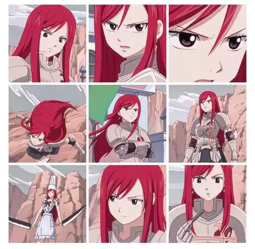 妖精的尾巴女战神艾露莎舒卡勒托