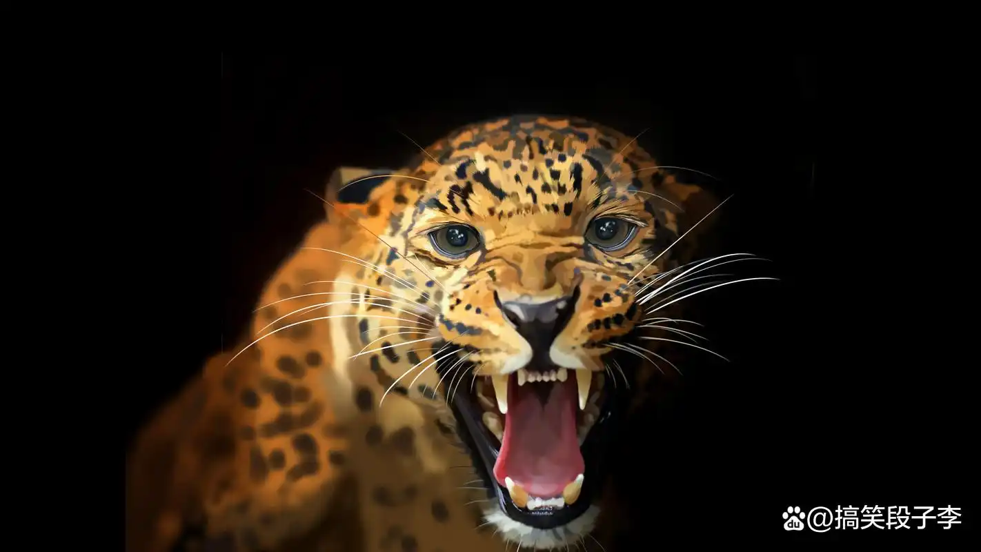 猛兽龇牙恐吓大比拼