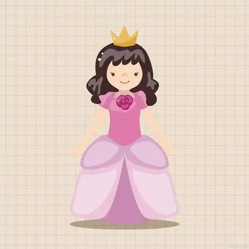 十二星座公主怎么画