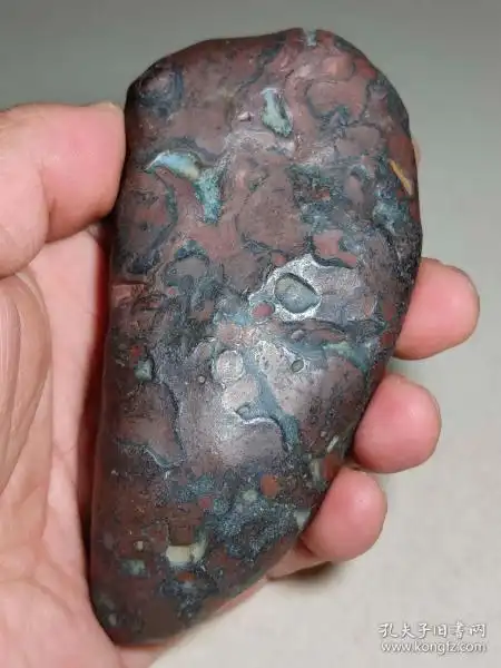 稀有陨石奇石"勺子星陨石"天上星星陨",极为珍贵"纹路独特星陨石"